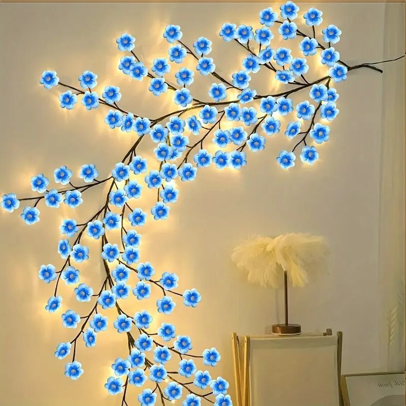 MEMORIES INSITE® BRANCH LIGHT CHERRY BLOSSOM TREE BRANCH LIGHTING - Memories InsitePINK - CHERRY BLOSSOM TREE BRANCH LIGHT 6 FEET